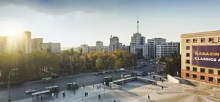 Госпром в Харькове — Конструктивизм